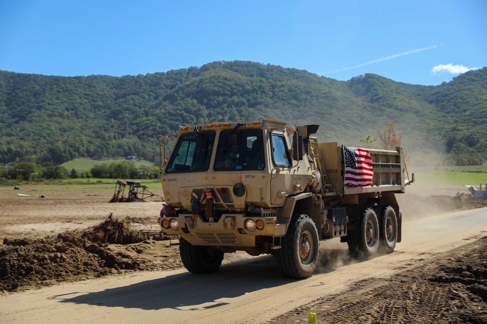 The 194th Engineer Brigade continues to assist in debris clearance in Jonesborough, Tennessee
