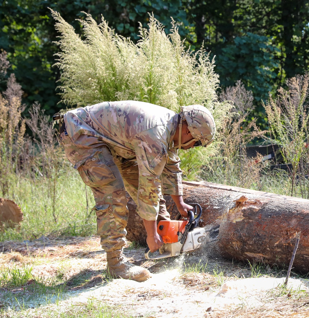 NC Guard Clears the Way after Hurricane Helene