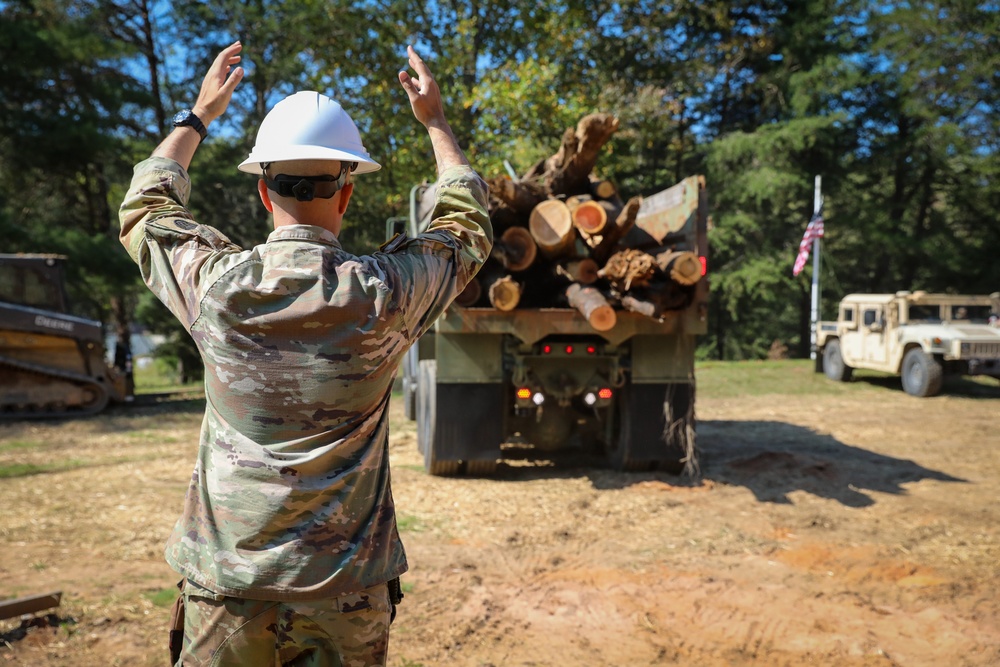 NC Guard Clears the Way after Hurricane Helene