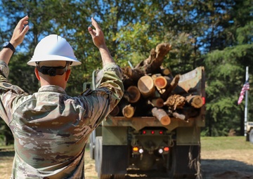 NC Guard Clears the Way after Hurricane Helene