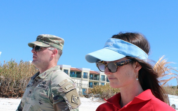 USACE conducts Florida beach project assessments post-USACE conducts Florida beach assessments post - Hurricane Milton