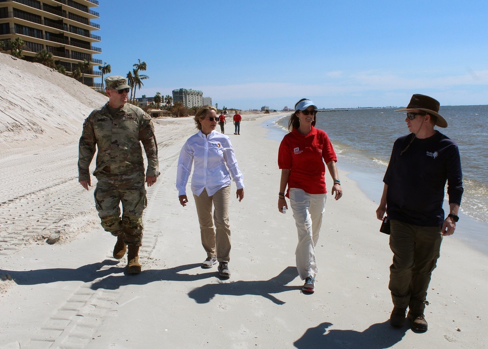 USACE conducts Florida beach project assessments post-USACE conducts Florida beach assessments post - Hurricane Milton