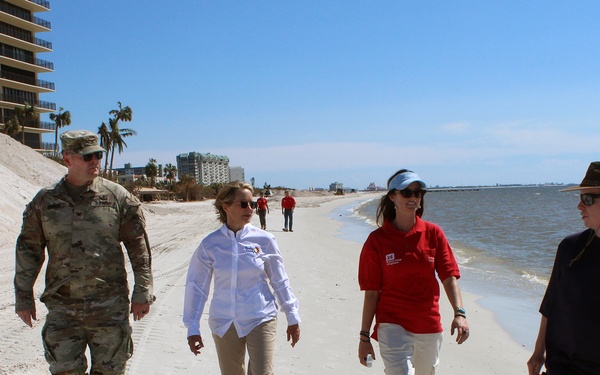 USACE conducts Florida beach project assessments post-USACE conducts Florida beach assessments post - Hurricane Milton