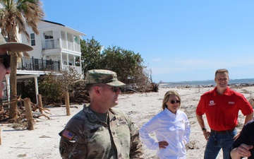 USACE conducts Florida beach project assessments post-USACE conducts Florida beach assessments post - Hurricane Milton