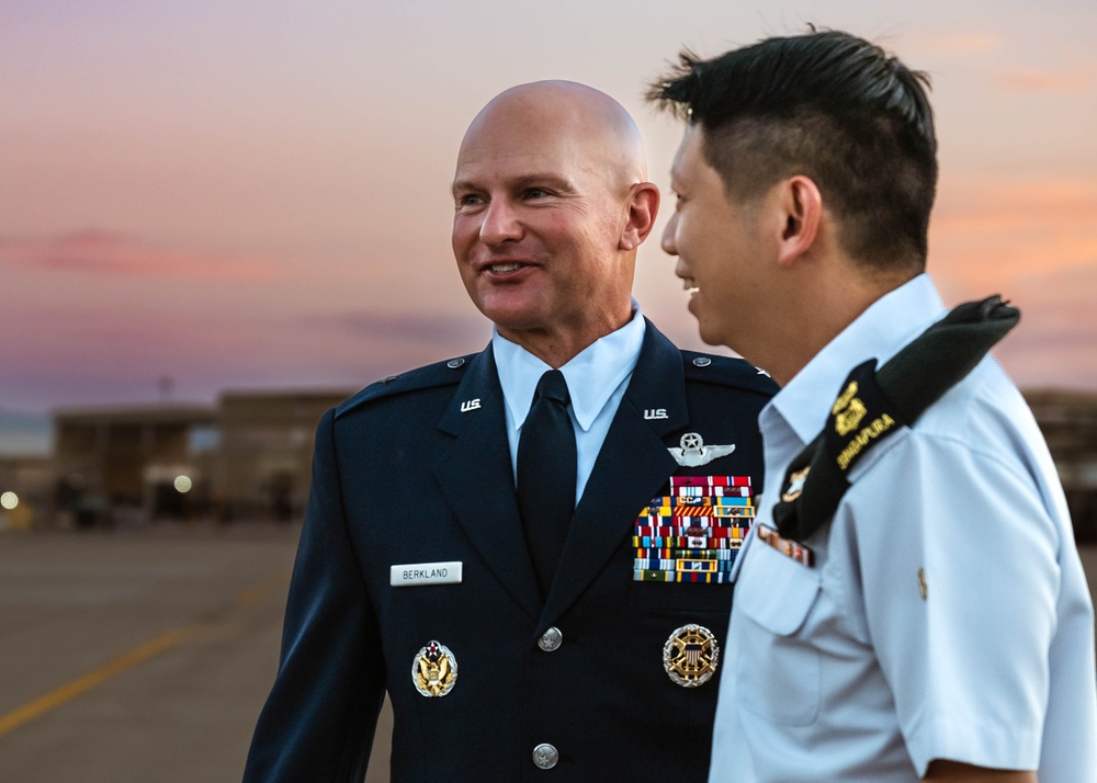 Singapore Armed Forces Chief of Defense Force visits Luke AFB