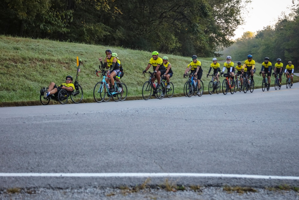 Fort Campbell SRU Conduct Adaptive Sports Bike Ride