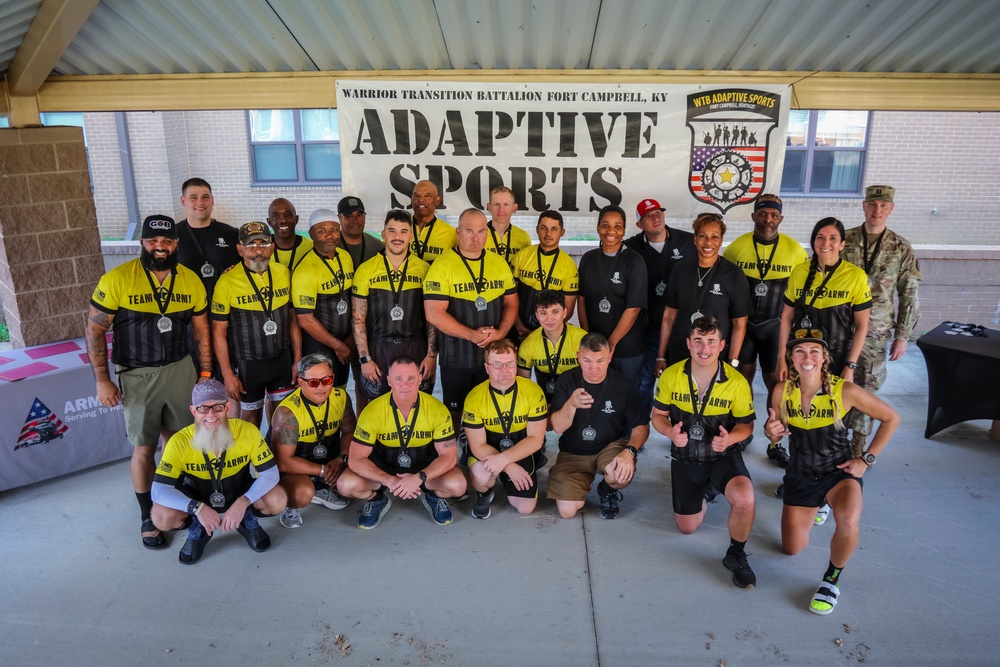 Fort Campbell SRU Conduct Adaptive Sports Bike Ride