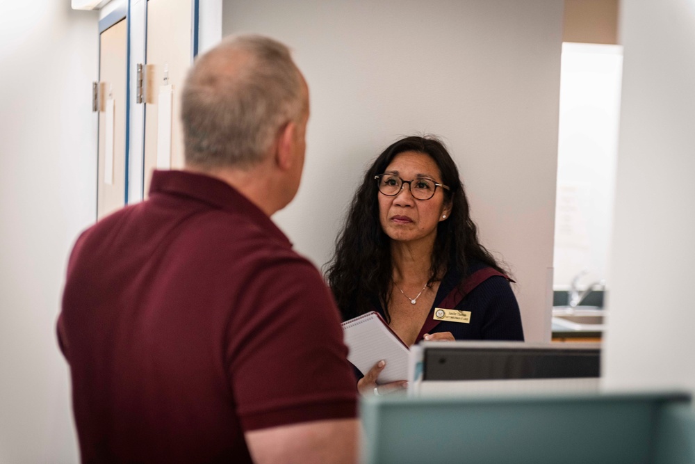 Navy Ombudsman-at-Large Visits NSGL, RTC