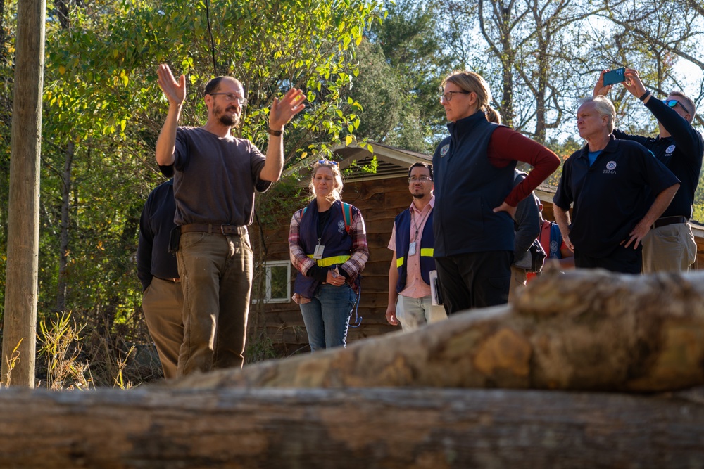 FEMA Administrator Meets Local Disaster Survivors and Surveys Damage