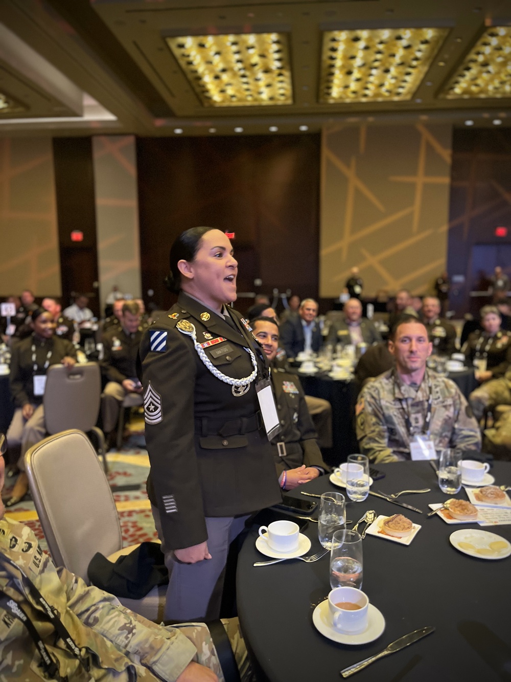 Army Best Squad Luncheon, AUSA 2024