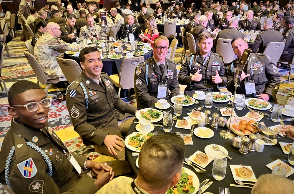 Army Best Squad Luncheon, AUSA 2024