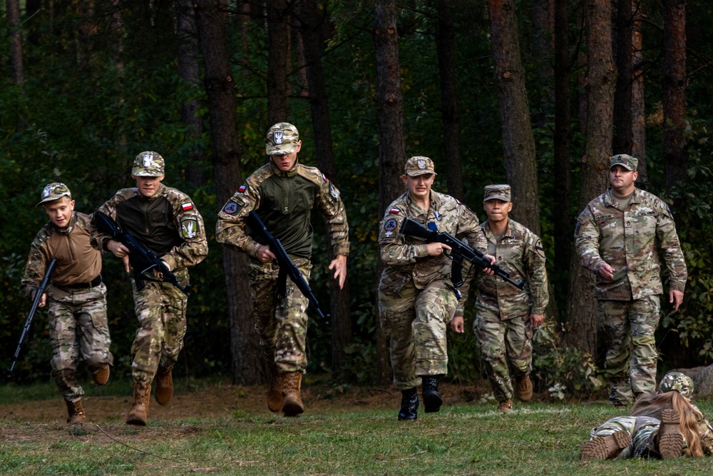 U.S. Army’s 1st Cavalry Division trains Polish Cadets