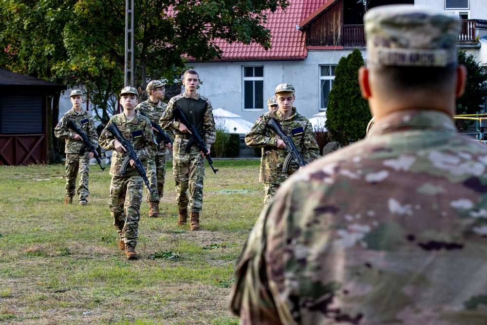 U.S. Army’s 1st Cavalry Division trains Polish Cadets