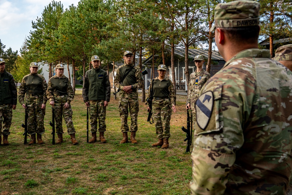 U.S. Army’s 1st Cavalry Division trains Polish Cadets