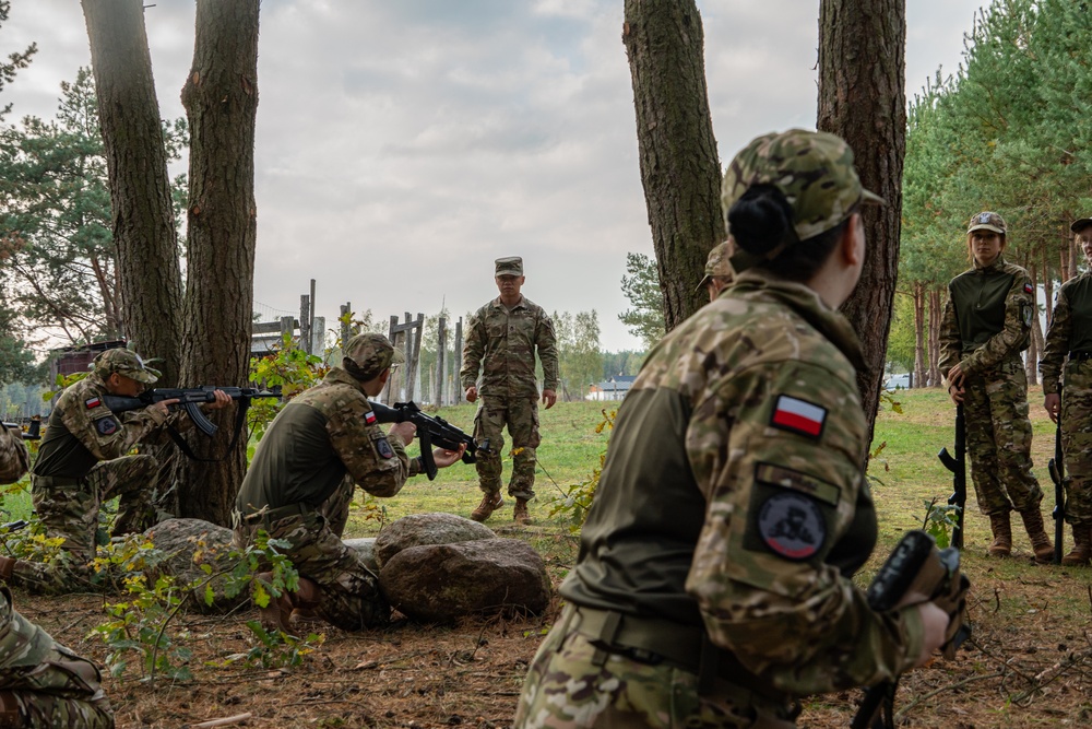 U.S. Army’s 1st Cavalry Division trains Polish Cadets