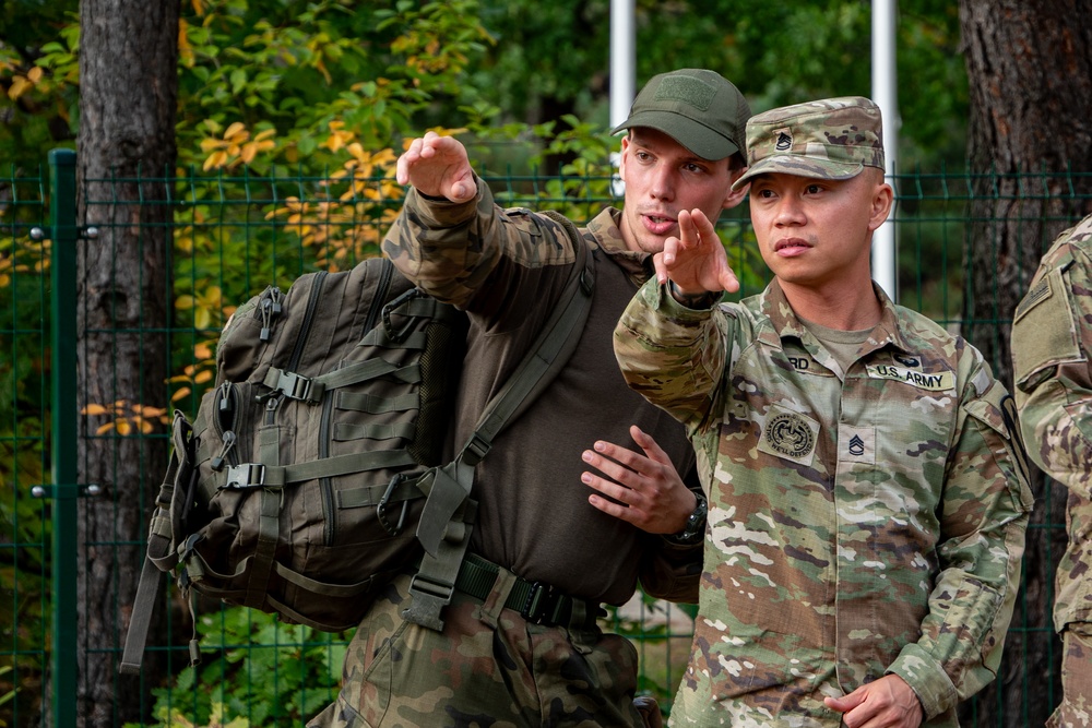 U.S. Army’s 1st Cavalry Division trains Polish Cadets