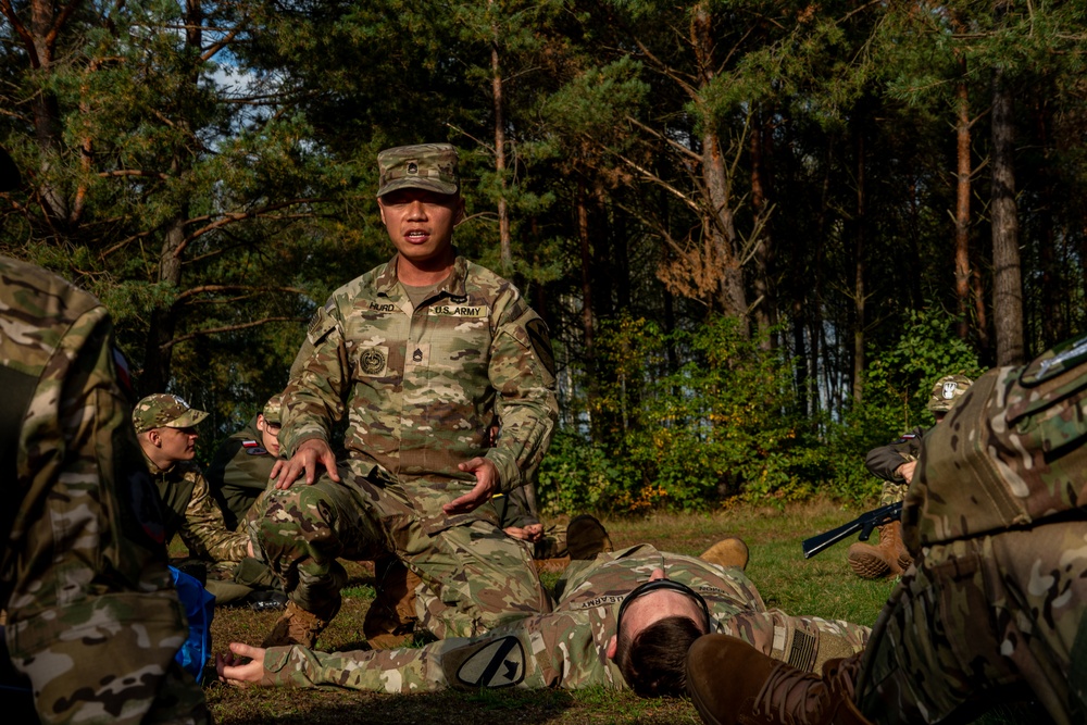 U.S. Army’s 1st Cavalry Division trains Polish Cadets