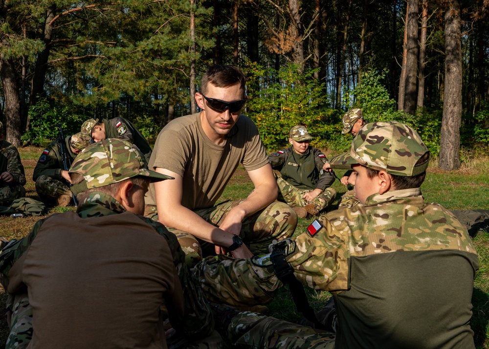 U.S. Army’s 1st Cavalry Division trains Polish Cadets