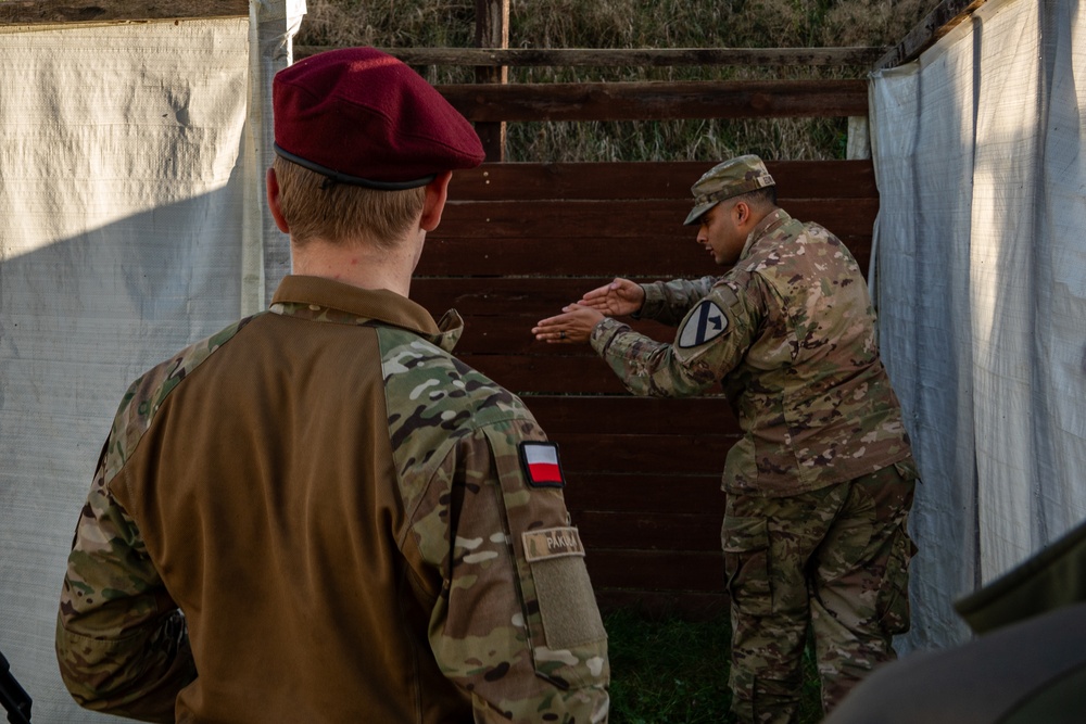 U.S. Army’s 1st Cavalry Division trains Polish Cadets