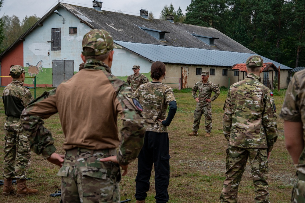 U.S. Army’s 1st Cavalry Division trains Polish Cadets