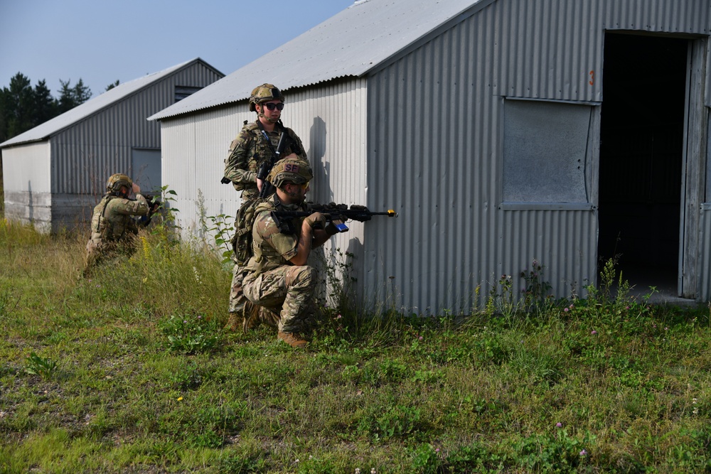 Security Forces Establish Control of Forward Operating Site