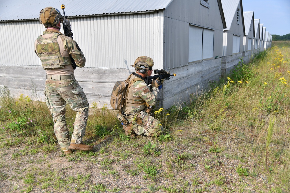 Security Forces Establish Control of Forward Operating Site