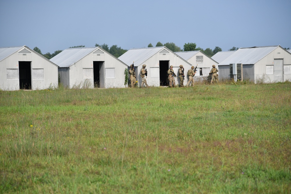 Security Forces Establish Control of Forward Operating Site