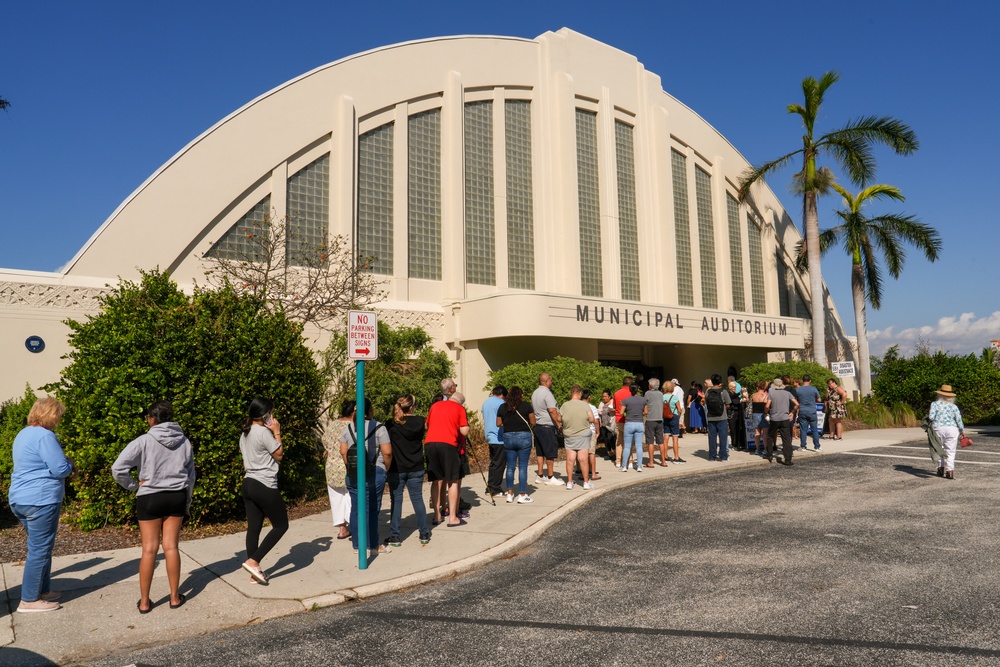 Disaster Recovery Center in Sarasota, Florida