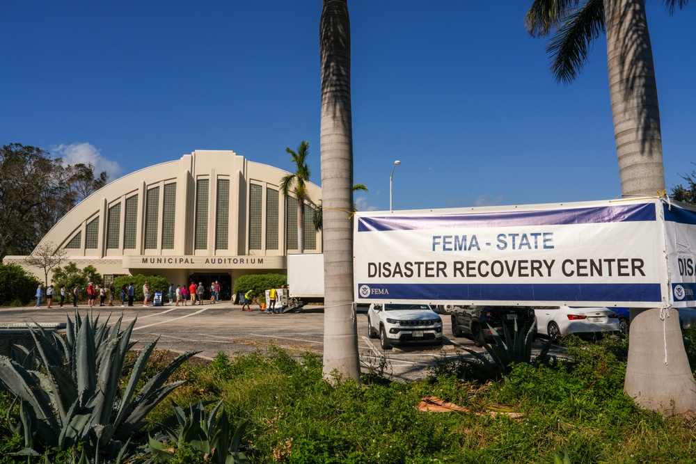 Disaster Recovery Center in Sarasota, Florida