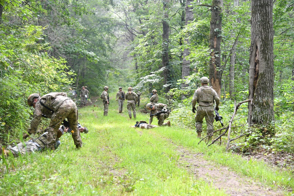 Security Forces Train at Camp Ripley