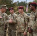 Lt. Gen. Christopher Donahue visits Soldiers at LSA Castle for Hurricane Helene Relief