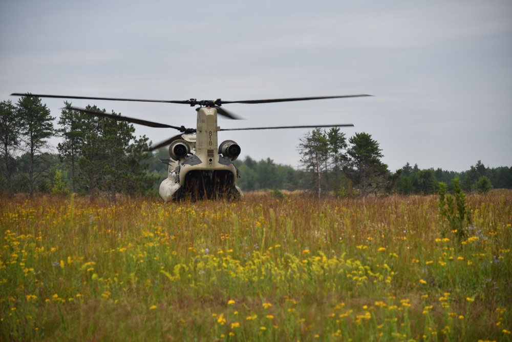 Security Forces Conduct Medical and Casualty Evacuation Training