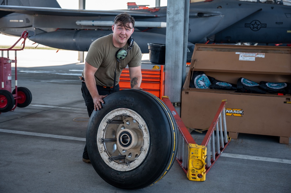 Faces of the flight line