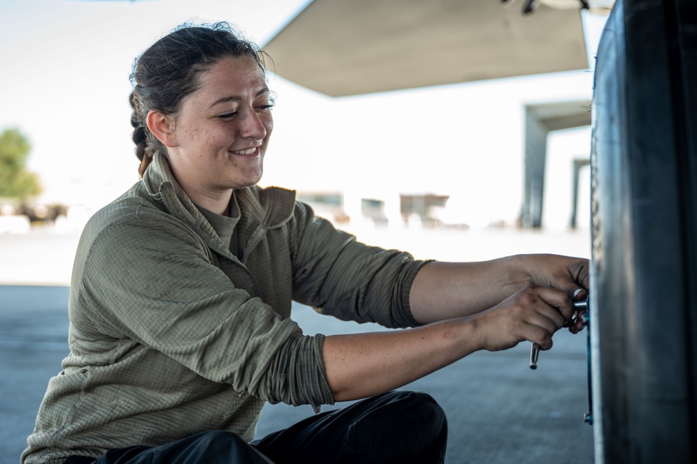 Faces of the flight line