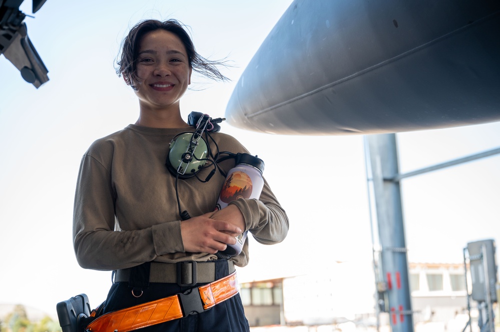 Faces of the flight line