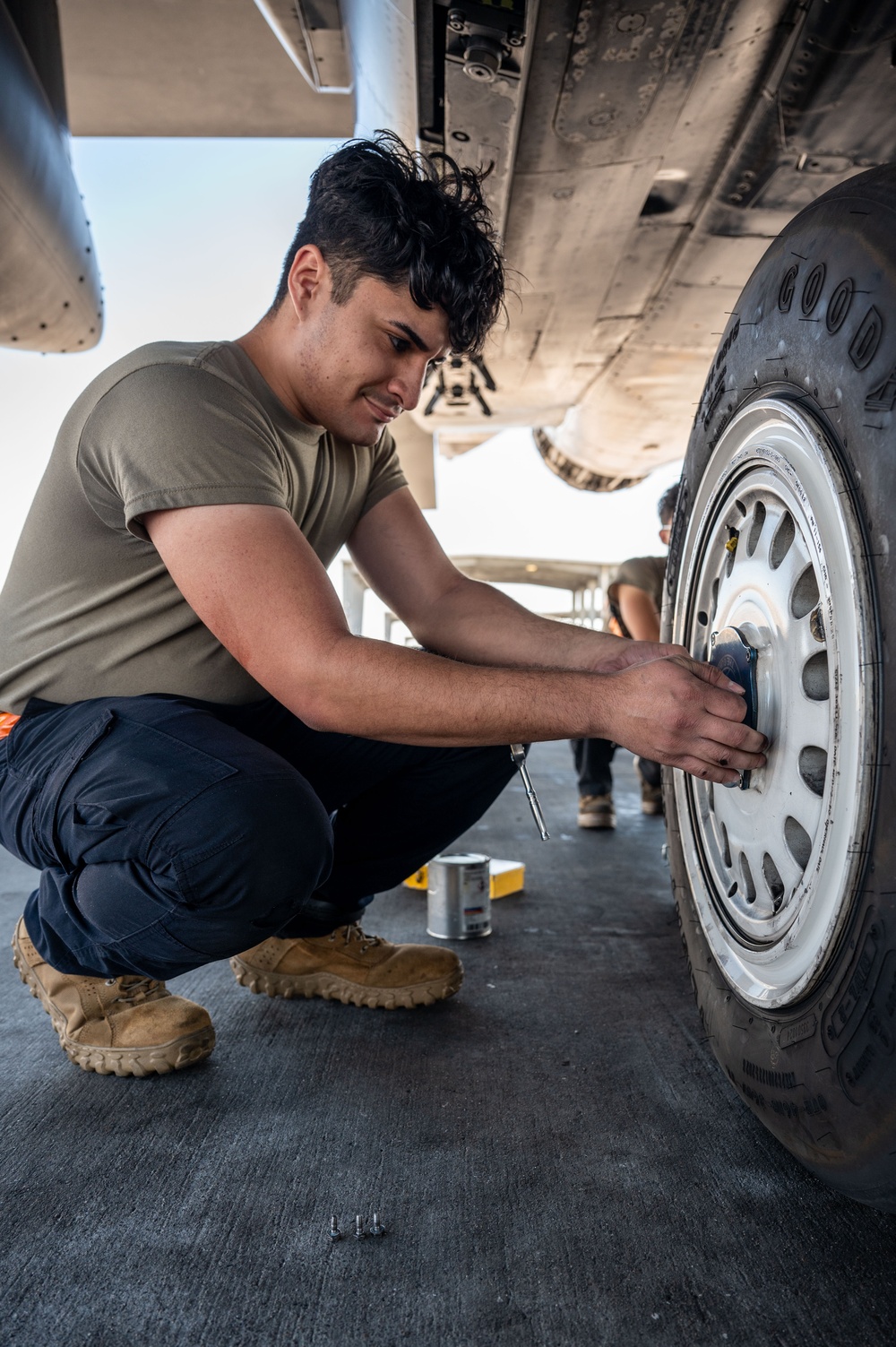 Faces of the flight line