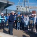 IKE Hosts Bainbridge WAVES Group in Naval Station Norfolk