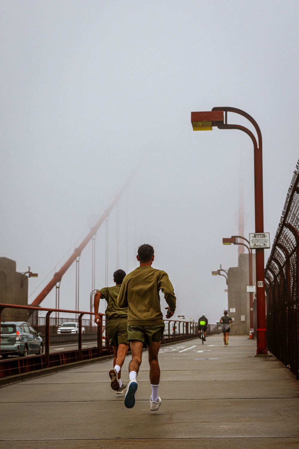 15th MEU, 1st MLG Run the Golden Gate Bridge