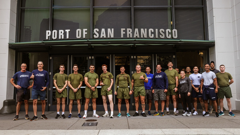 15th MEU, 1st MLG Run the Golden Gate Bridge