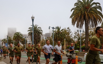 15th MEU, 1st MLG Run the Golden Gate Bridge