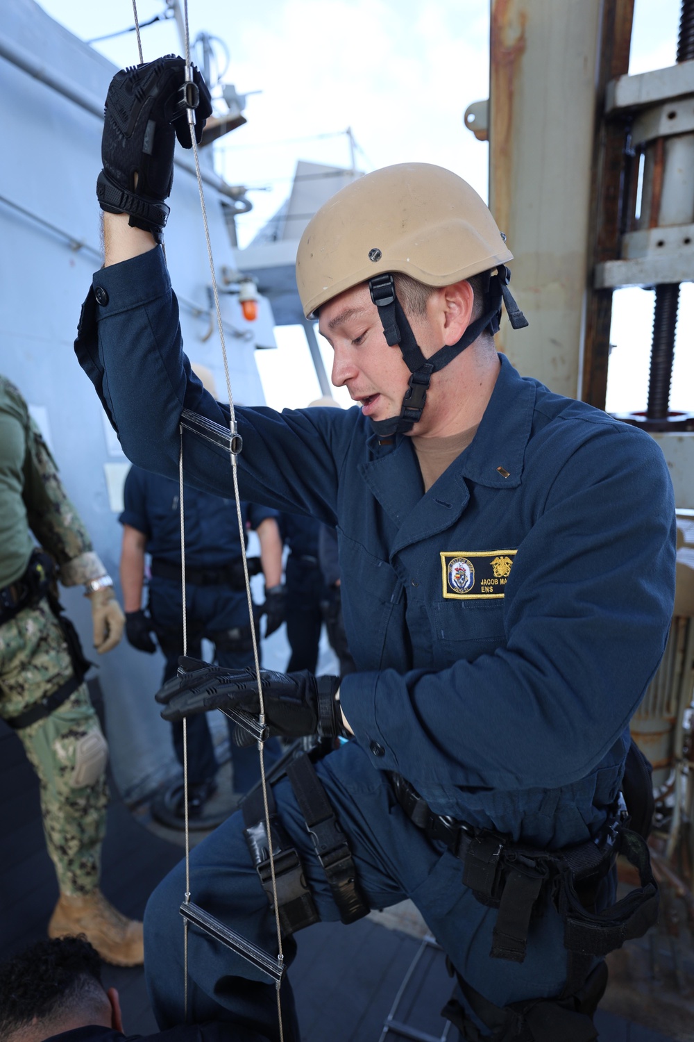 USS Arleigh Burke VBSS Training