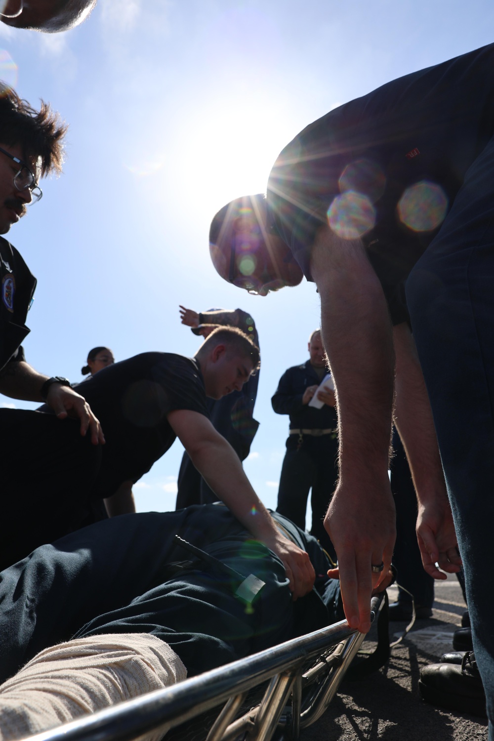 USS Arleigh Burke Mass Casualty Drill