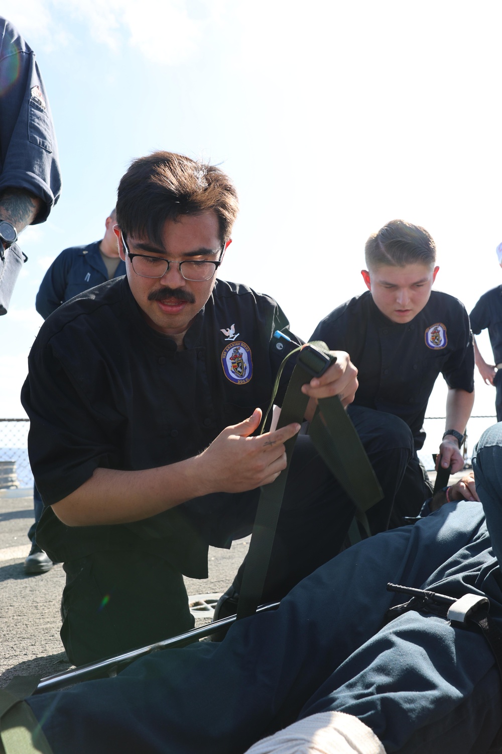 USS Arleigh Burke Mass Casualty Drill