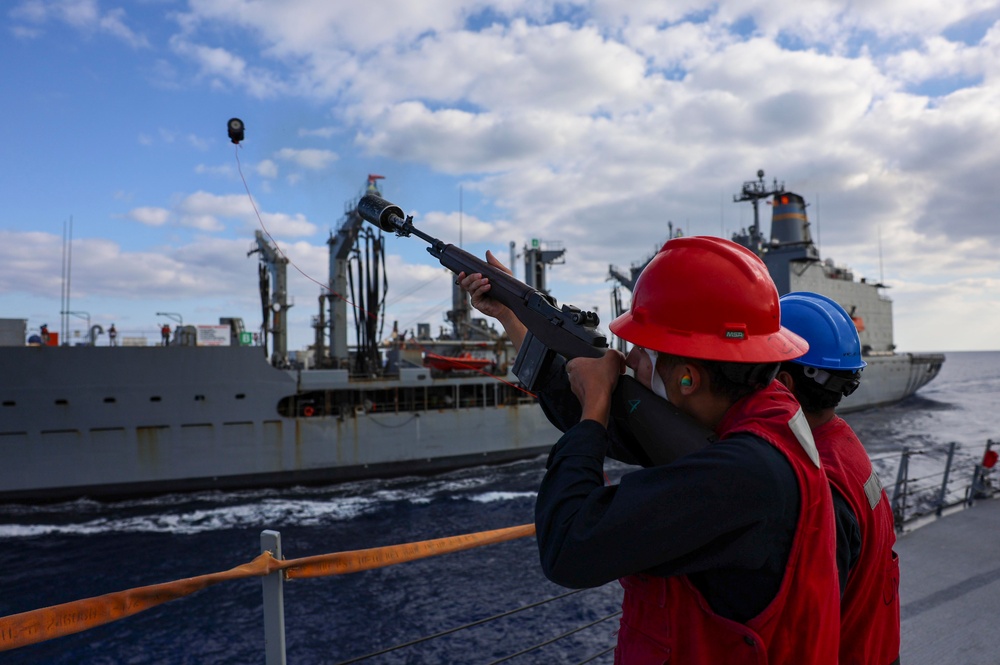 USS Arleigh Burke Replenishment-at-Sea