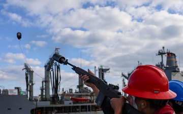 USS Arleigh Burke Replenishment-at-Sea