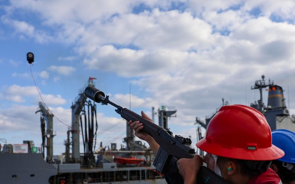 USS Arleigh Burke Replenishment-at-Sea