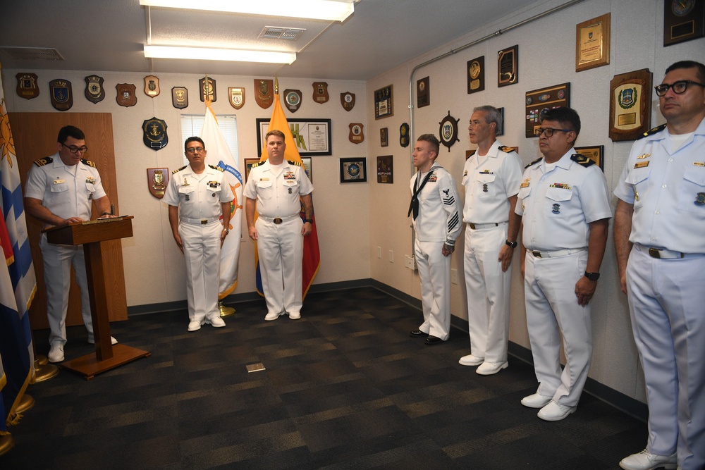 IANTN Assistant Secretary for Planning and Strategic Initiatives Completes his Duties at 4th Fleet