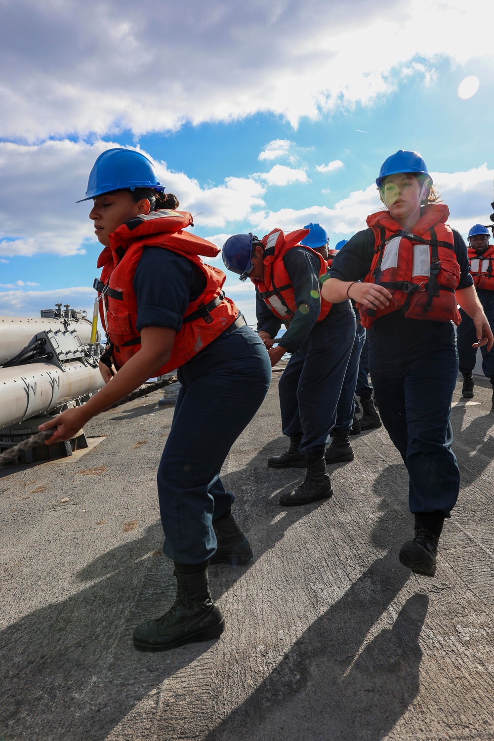 USS Arleigh Burke Replenishment-at-Sea