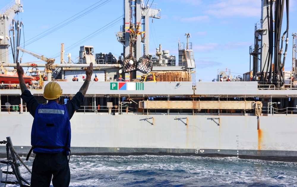 USS Arleigh Burke Replenishment-at-Sea