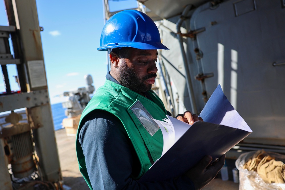 USS Arleigh Burke Replenishment-at-Sea